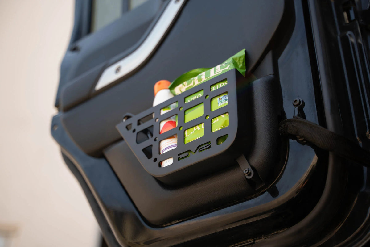 DV8 Offroad 2011-2018 Jeep Wrangler JK Slim Rear Door Molle Pockets