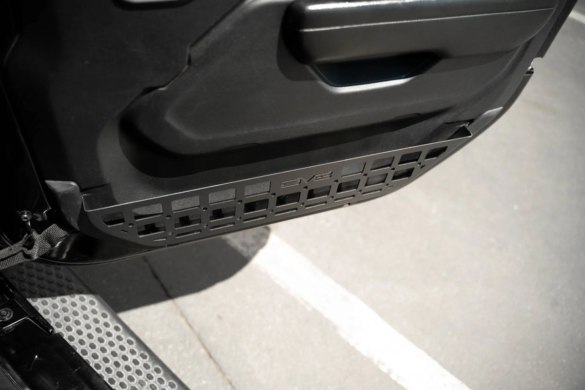 DV8 Offroad 2018-2026 Jeep Wrangler JL & 2020-2026 Gladiator JT Slim Front Door Molle Pockets