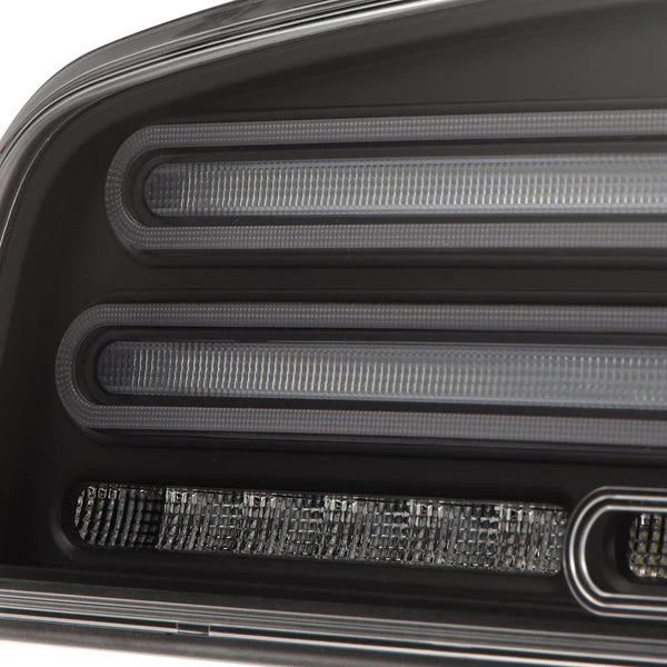 Nissan Z400 Z34 Quad-Loop/Twin-Loop Style Alpharex NOVA-Series Prismatic LED Tail Lights
