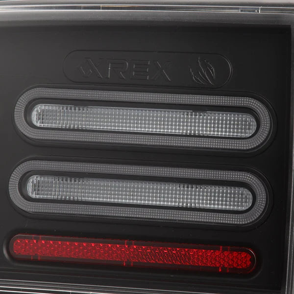 Nissan Z400 Z34 Quad-Loop/Twin-Loop Style Alpharex NOVA-Series Prismatic LED Tail Lights