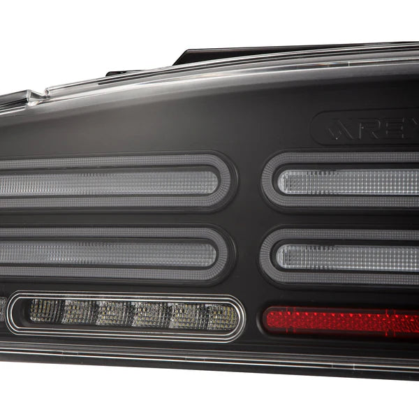 Nissan Z400 Z34 Quad-Loop/Twin-Loop Style Alpharex NOVA-Series Prismatic LED Tail Lights