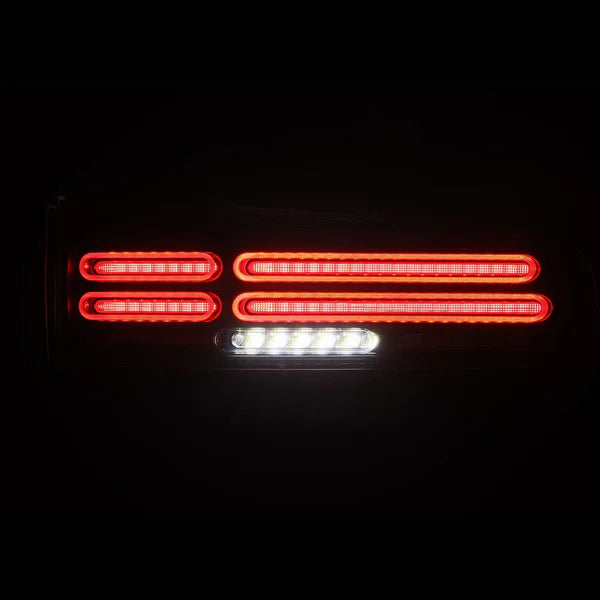Nissan Z400 Z34 Quad-Loop/Twin-Loop Style Alpharex NOVA-Series Prismatic LED Tail Lights
