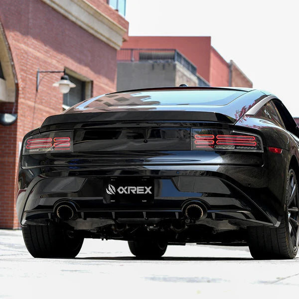 Nissan Z400 Z34 Quad-Loop/Twin-Loop Style Alpharex NOVA-Series Prismatic LED Tail Lights