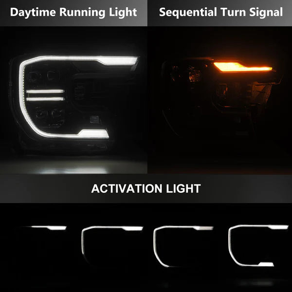 Alpharex for 22+MY Ford Ranger / Ranger Raptor LED Projector Headlights