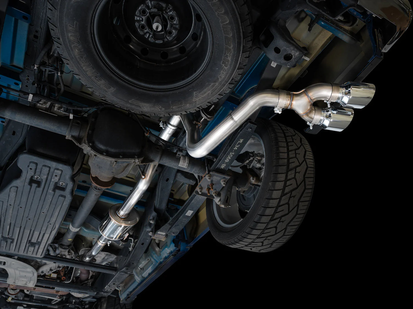 AWE 0FG Exhaust Cat Backfor '21+ Ford Regular/Single Cab F-150