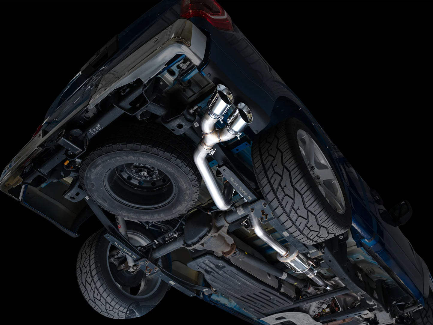 AWE 0FG Exhaust Cat Backfor '21+ Ford Regular/Single Cab F-150