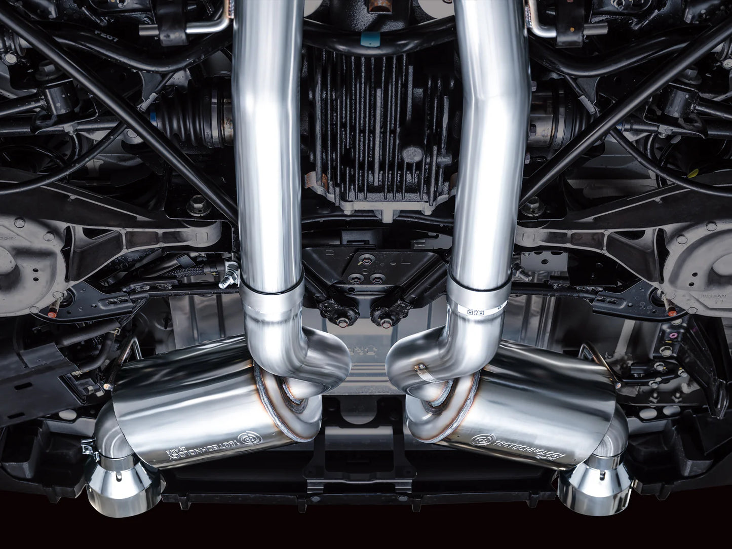 AWE Cat Back Exhaust For Nissan Z400 R34