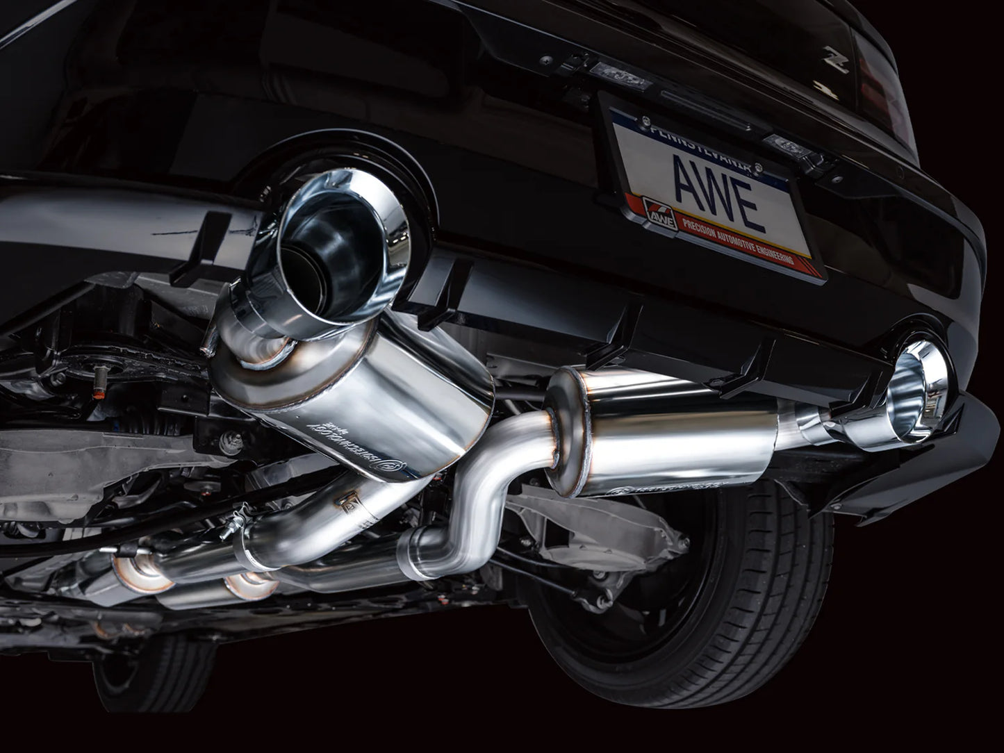 AWE Cat Back Exhaust For Nissan Z400 R34