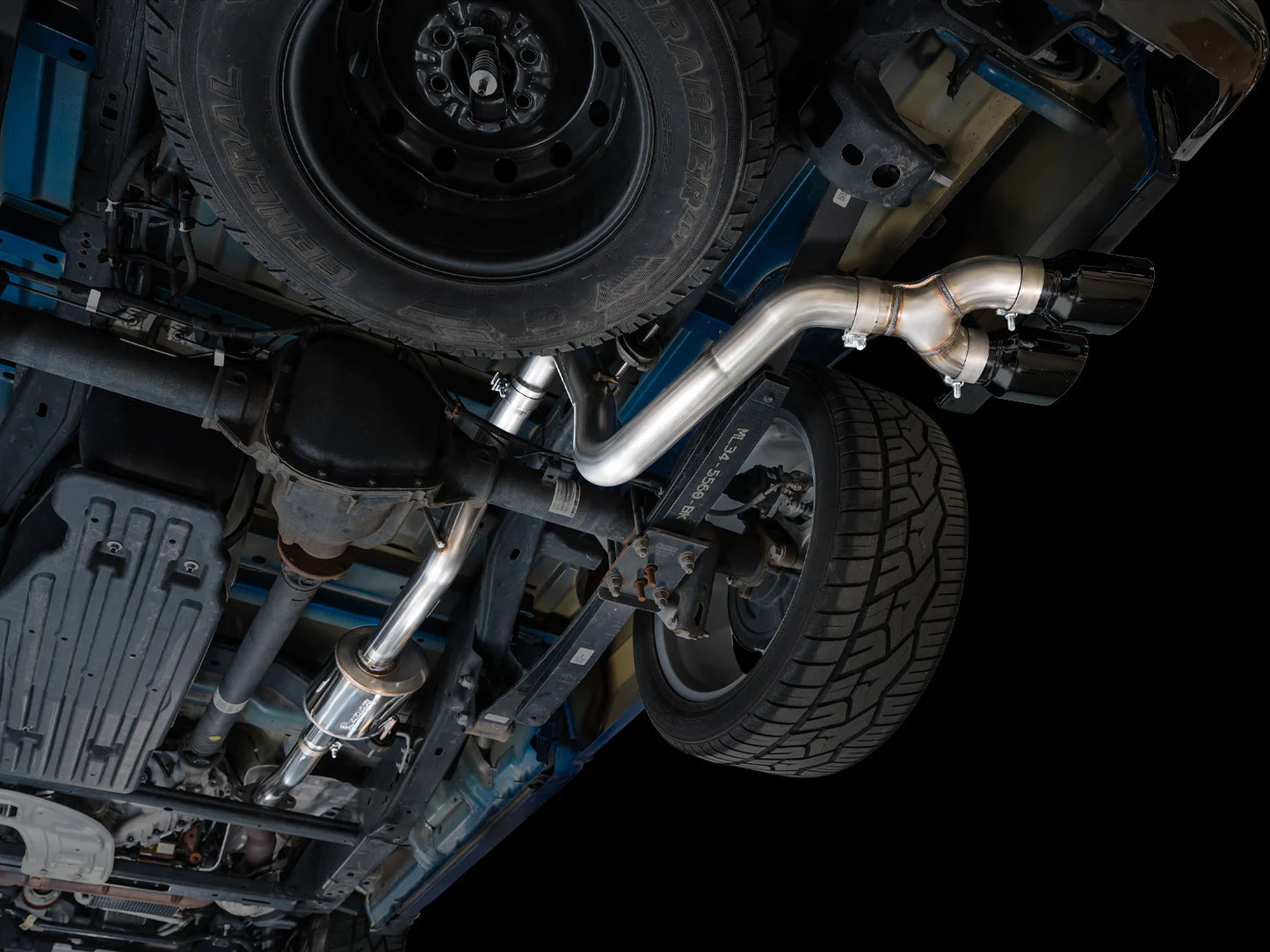 AWE 0FG Exhaust Cat Backfor '21+ Ford Regular/Single Cab F-150