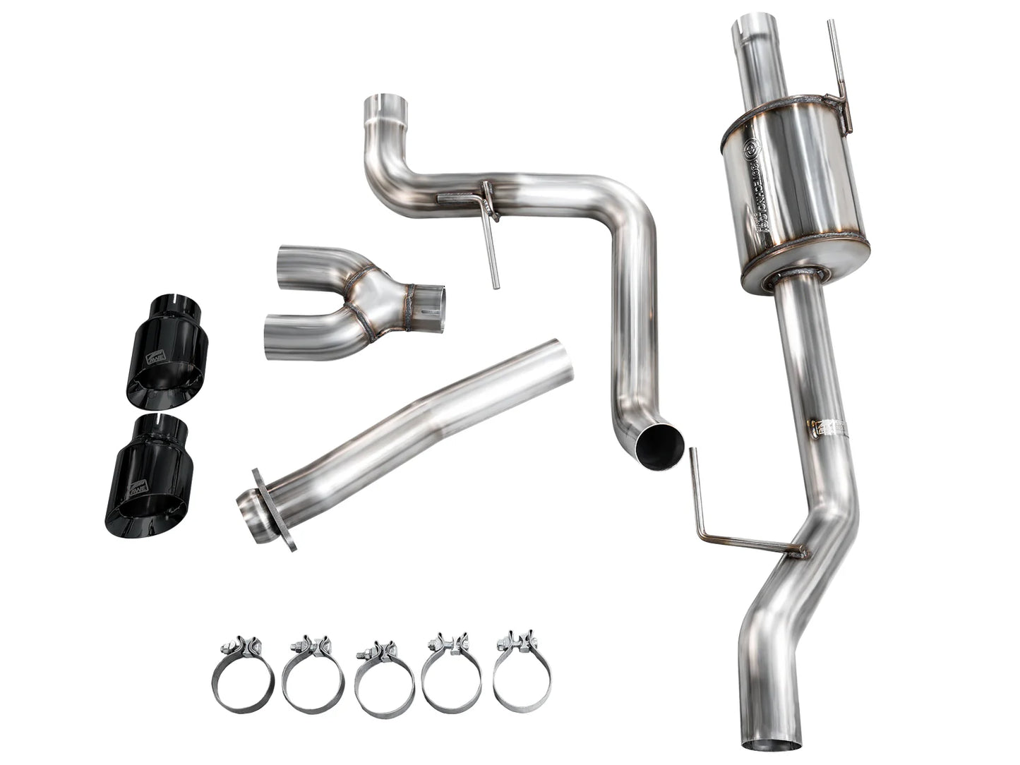 AWE 0FG Exhaust Cat Backfor '21+ Ford Regular/Single Cab F-150
