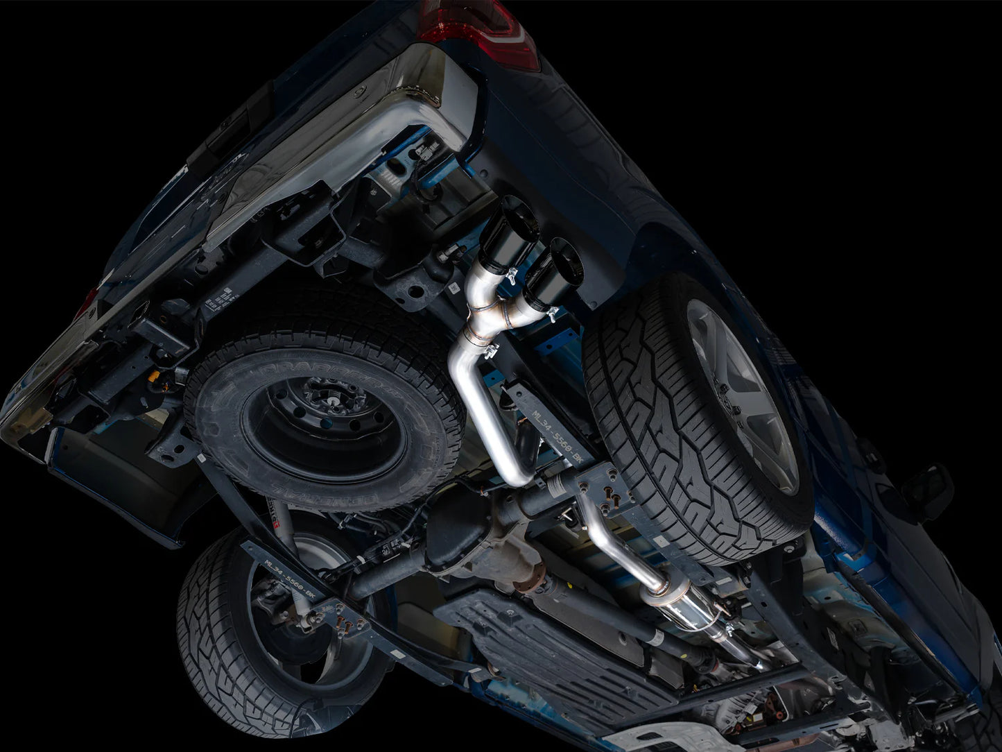 AWE 0FG Exhaust Cat Backfor '21+ Ford Regular/Single Cab F-150