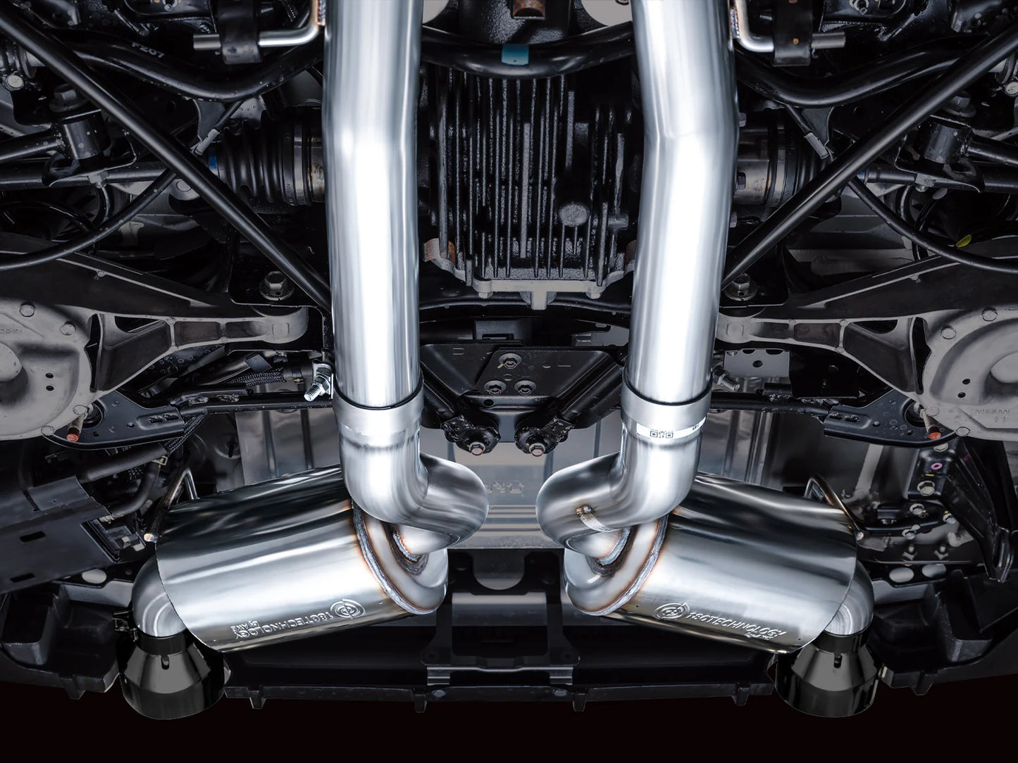 AWE Cat Back Exhaust For Nissan Z400 R34