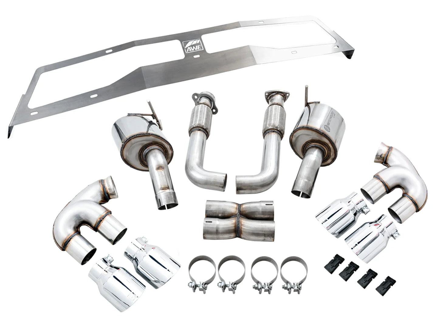 AWE Exhaust for Corvette C8 & E-ray Touring/Track Edition