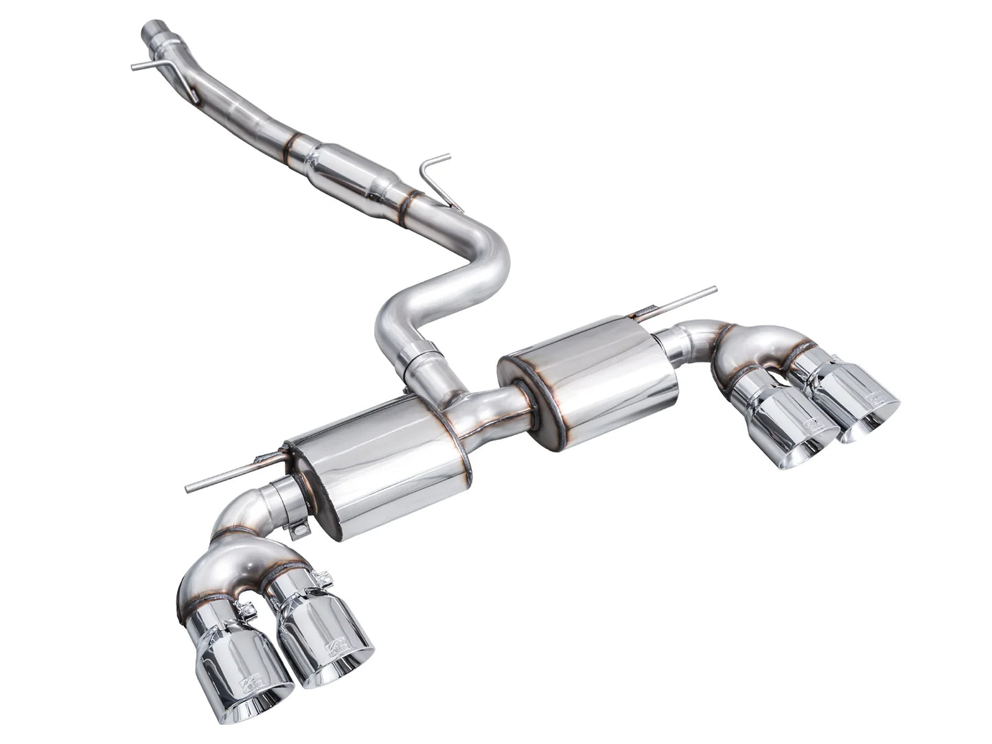 AWE Cat Back Exhaust For Golf R MK8/MK8.5