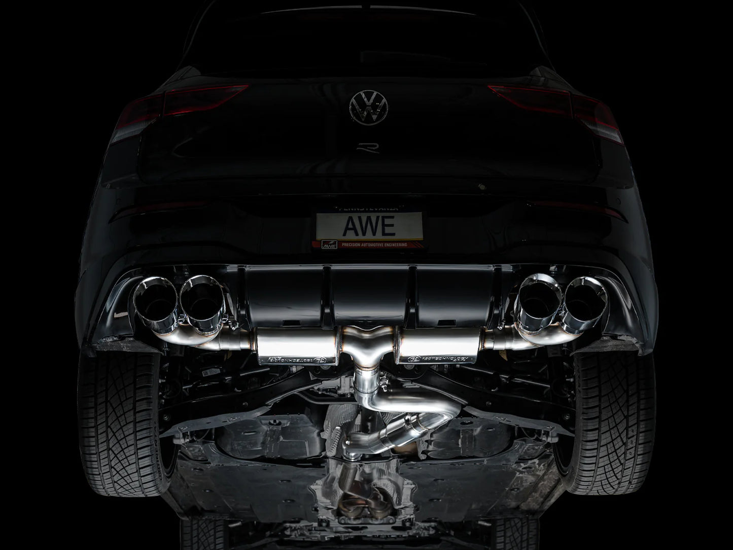 AWE Cat Back Exhaust For Golf R MK8/MK8.5