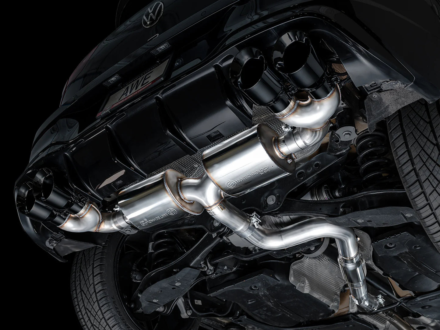 AWE Cat Back Exhaust For Golf R MK8/MK8.5