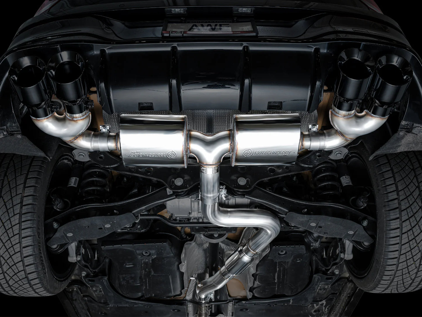 AWE Cat Back Exhaust For Golf R MK8/MK8.5
