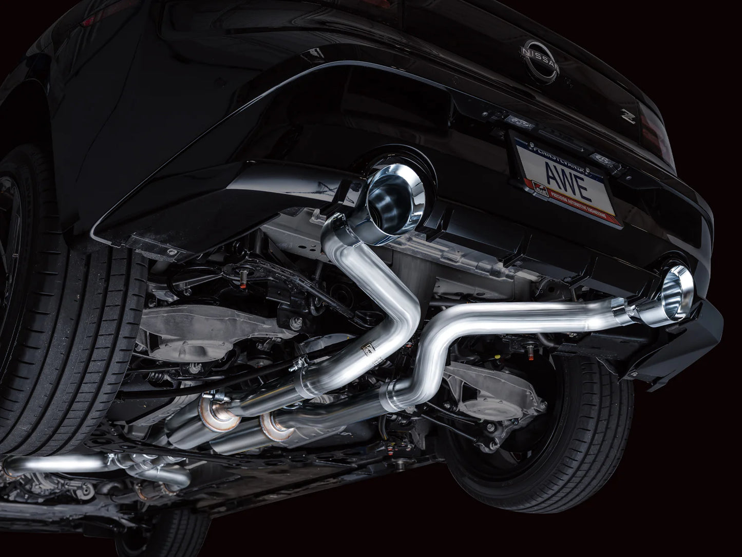 AWE Cat Back Exhaust For Nissan Z400 R34