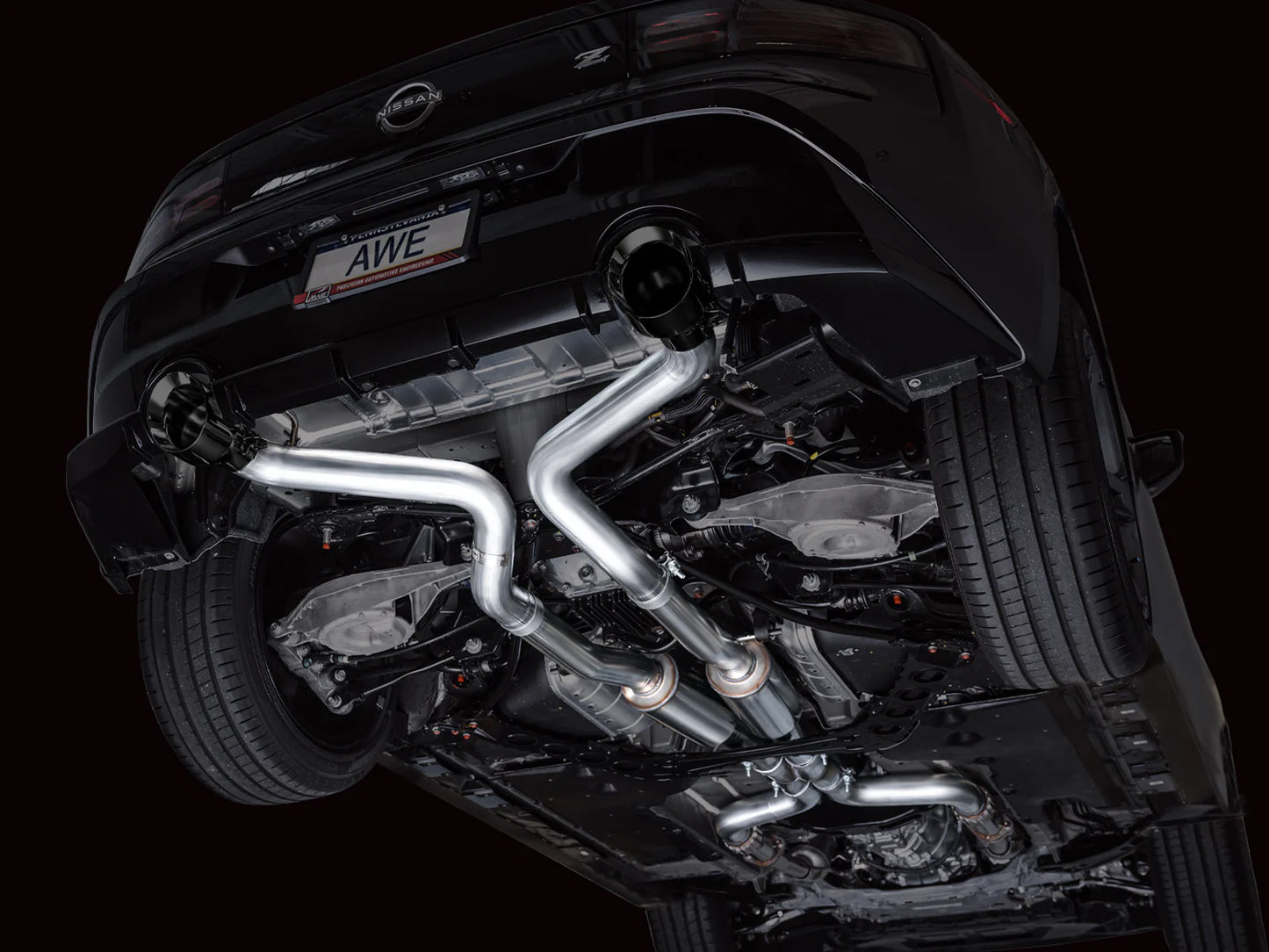 AWE Cat Back Exhaust For Nissan Z400 R34