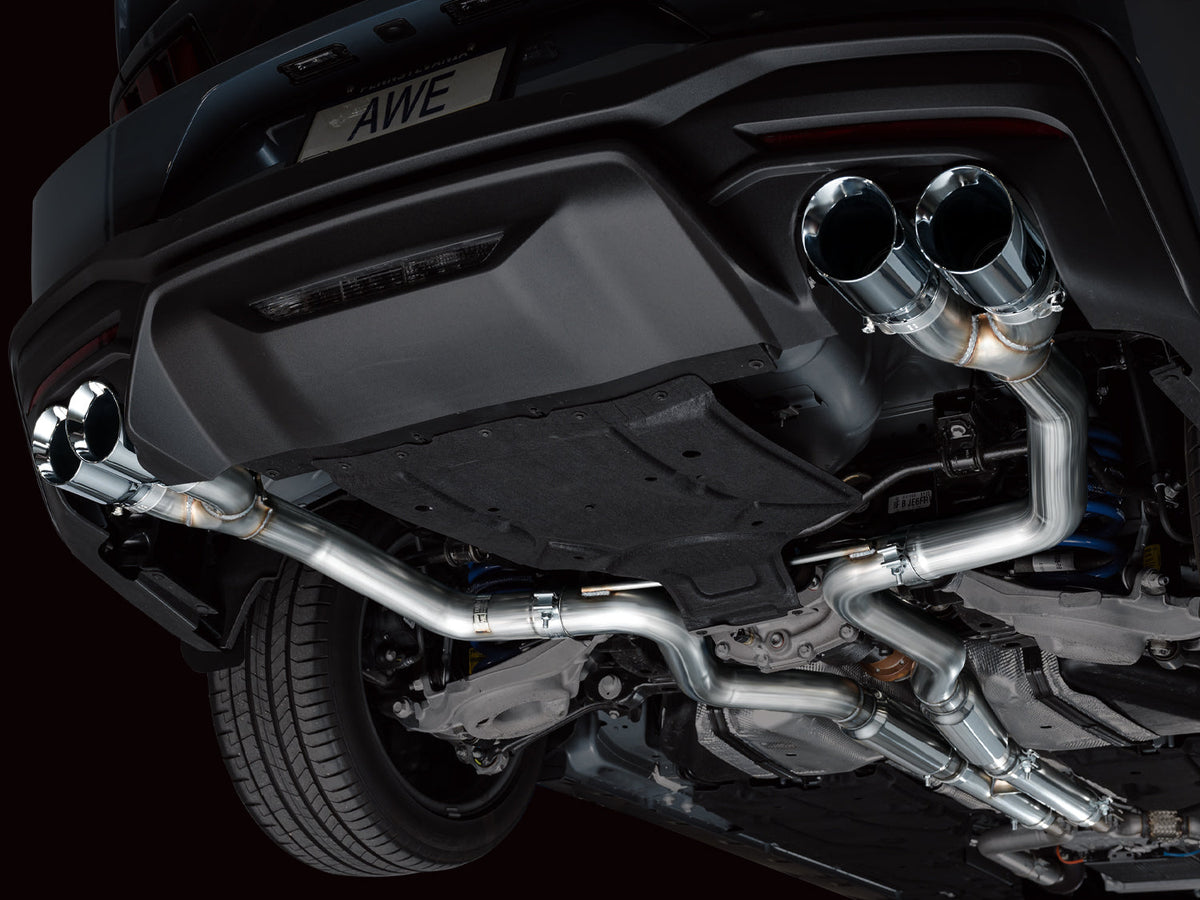 AWE Exhaust Suite | 2024-2026 Ford Mustang GT S650 Quad Tip 5.0L