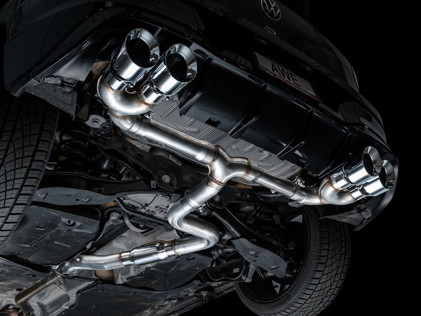 AWE Cat Back Exhaust For Golf R MK8/MK8.5