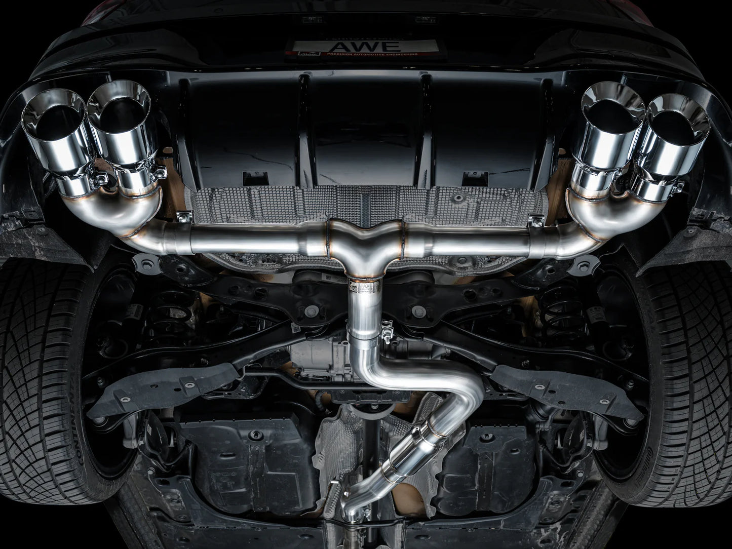 AWE Cat Back Exhaust For Golf R MK8/MK8.5