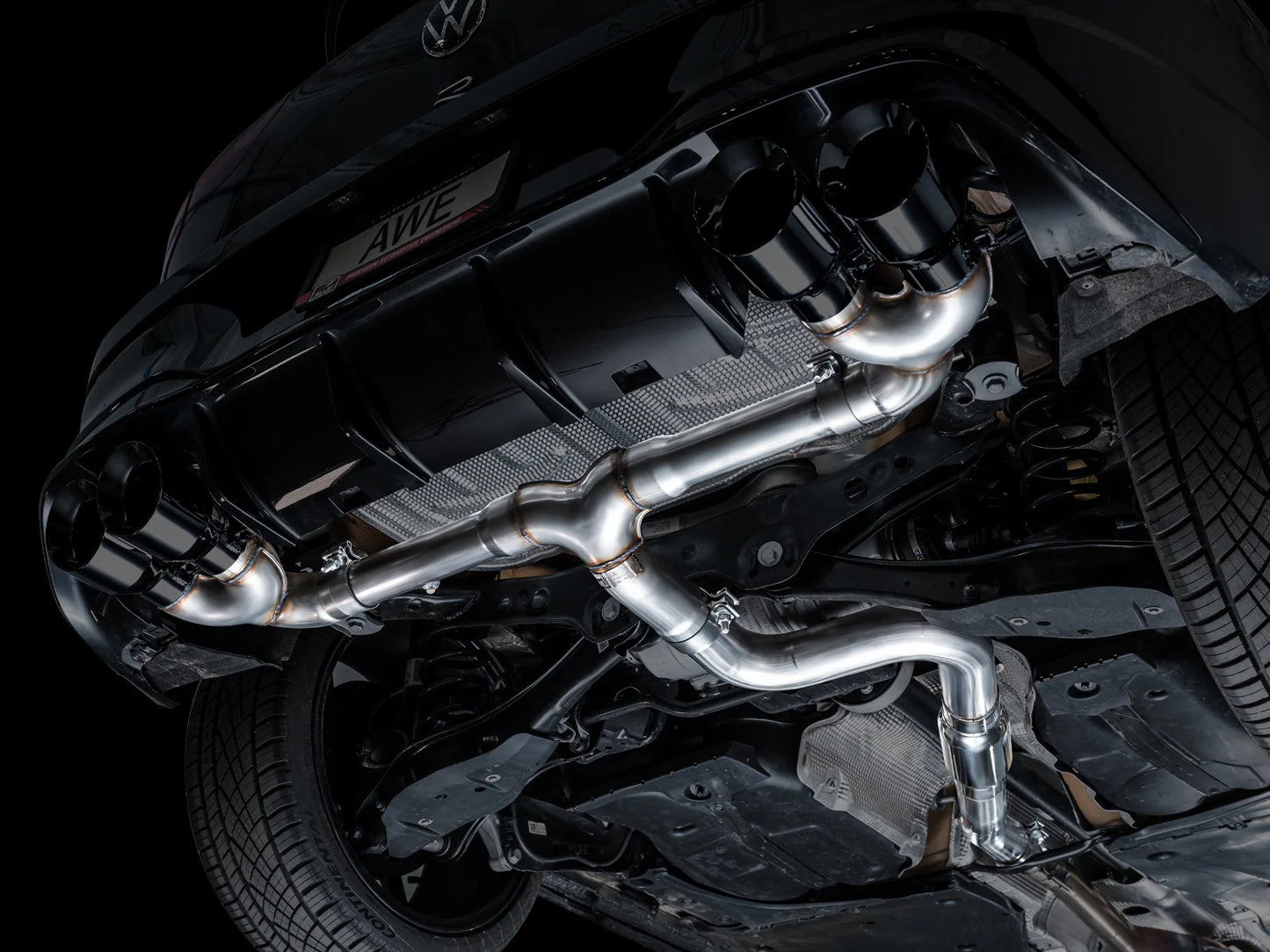 AWE Cat Back Exhaust For Golf R MK8/MK8.5