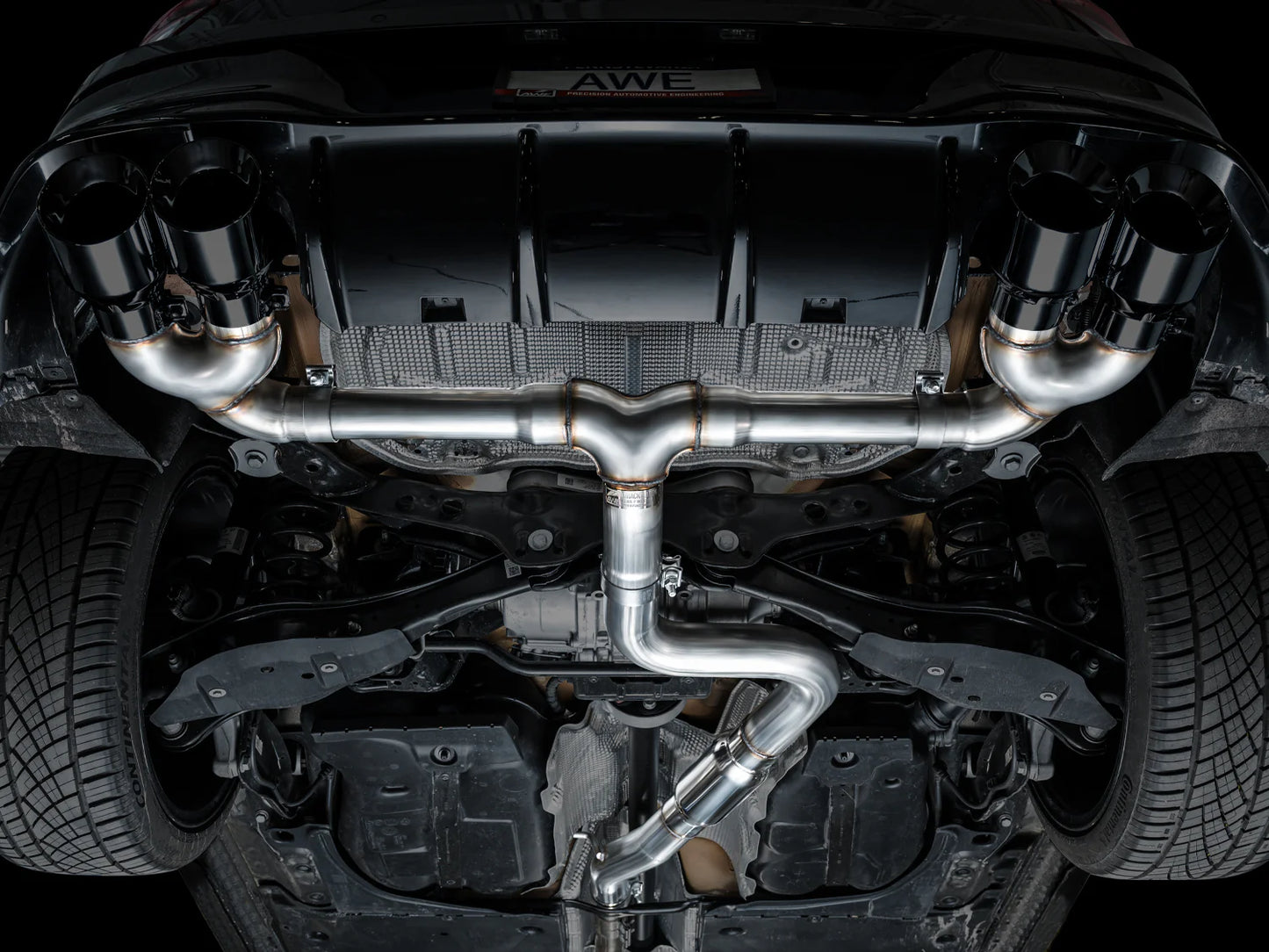 AWE Cat Back Exhaust For Golf R MK8/MK8.5