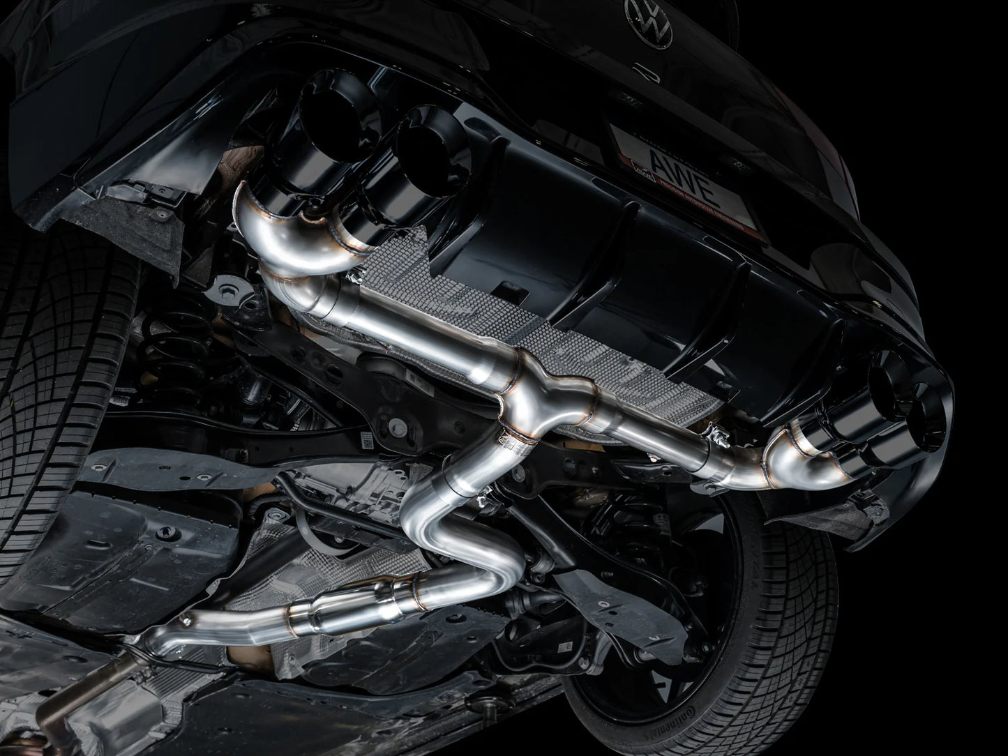 AWE Cat Back Exhaust For Golf R MK8/MK8.5