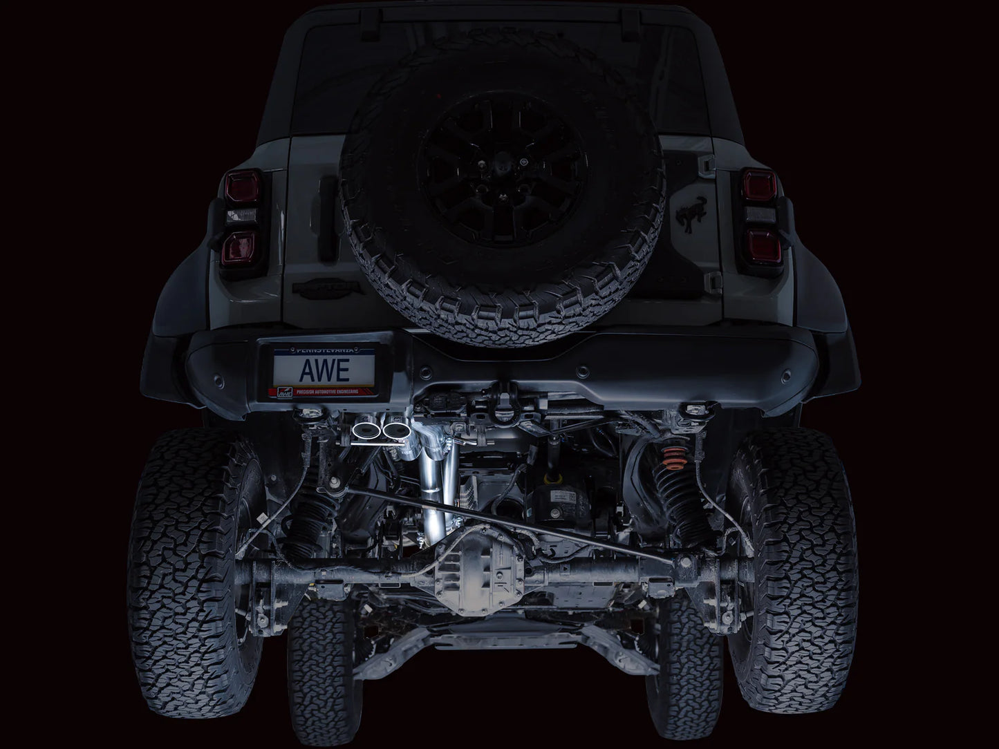 AWE SwitchPath™ Cat Back Exhaust for Ford Bronco Raptor