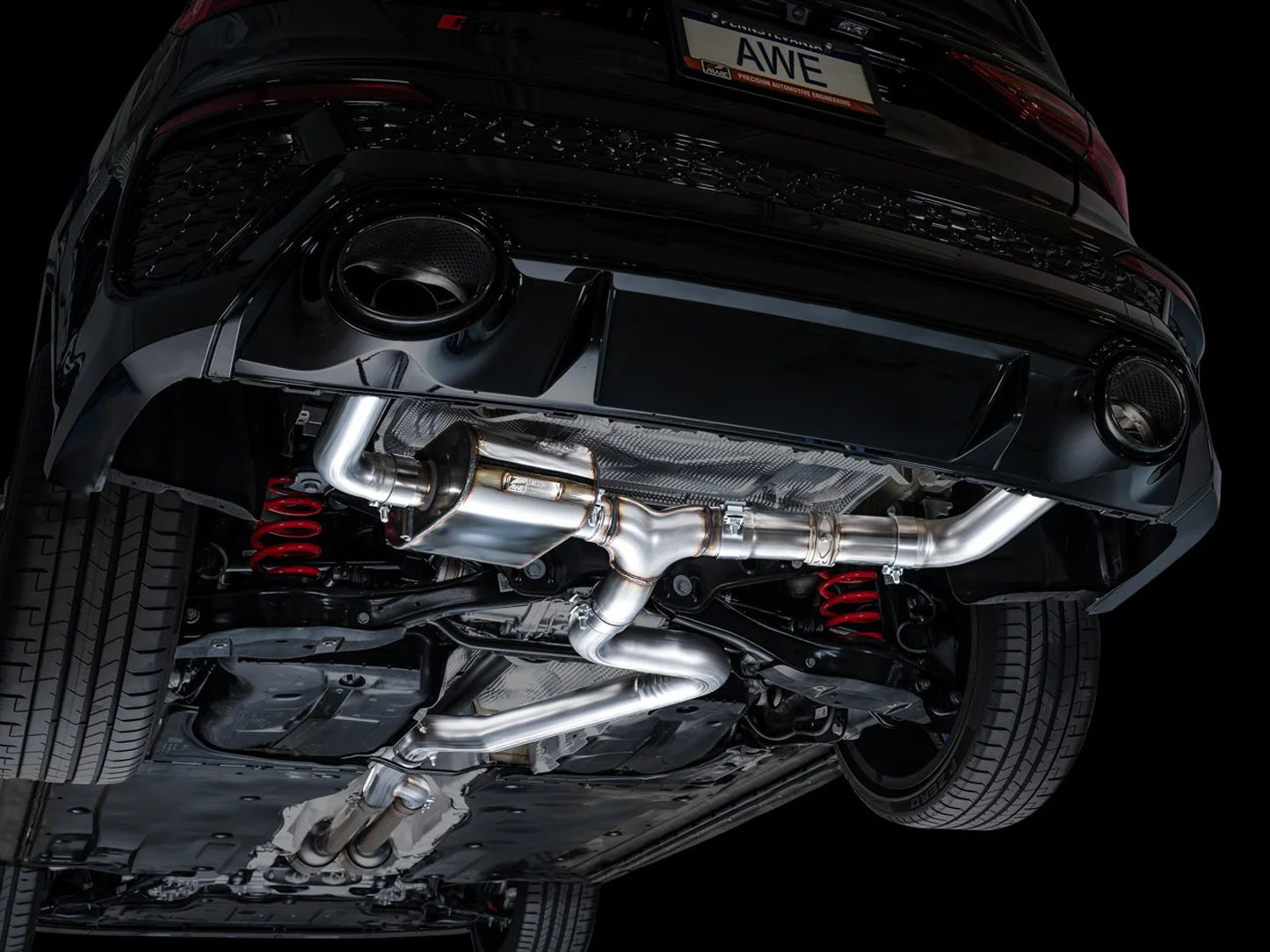AWE Cat Back Exhaust For Audi 8V RS 3 2.5T 17-25 Model Year