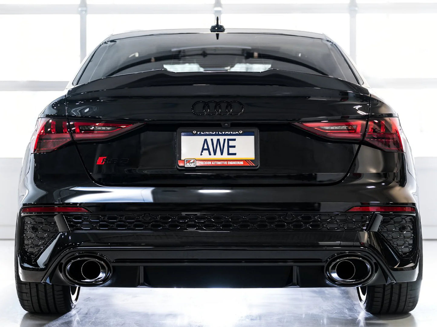 AWE Cat Back Exhaust For Audi 8V RS 3 2.5T 17-25 Model Year