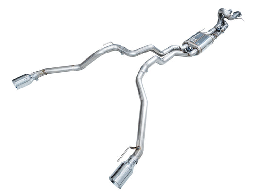 AWE SwitchPath Exhaust Ford Ranger Raptor Chrome Silver Tips