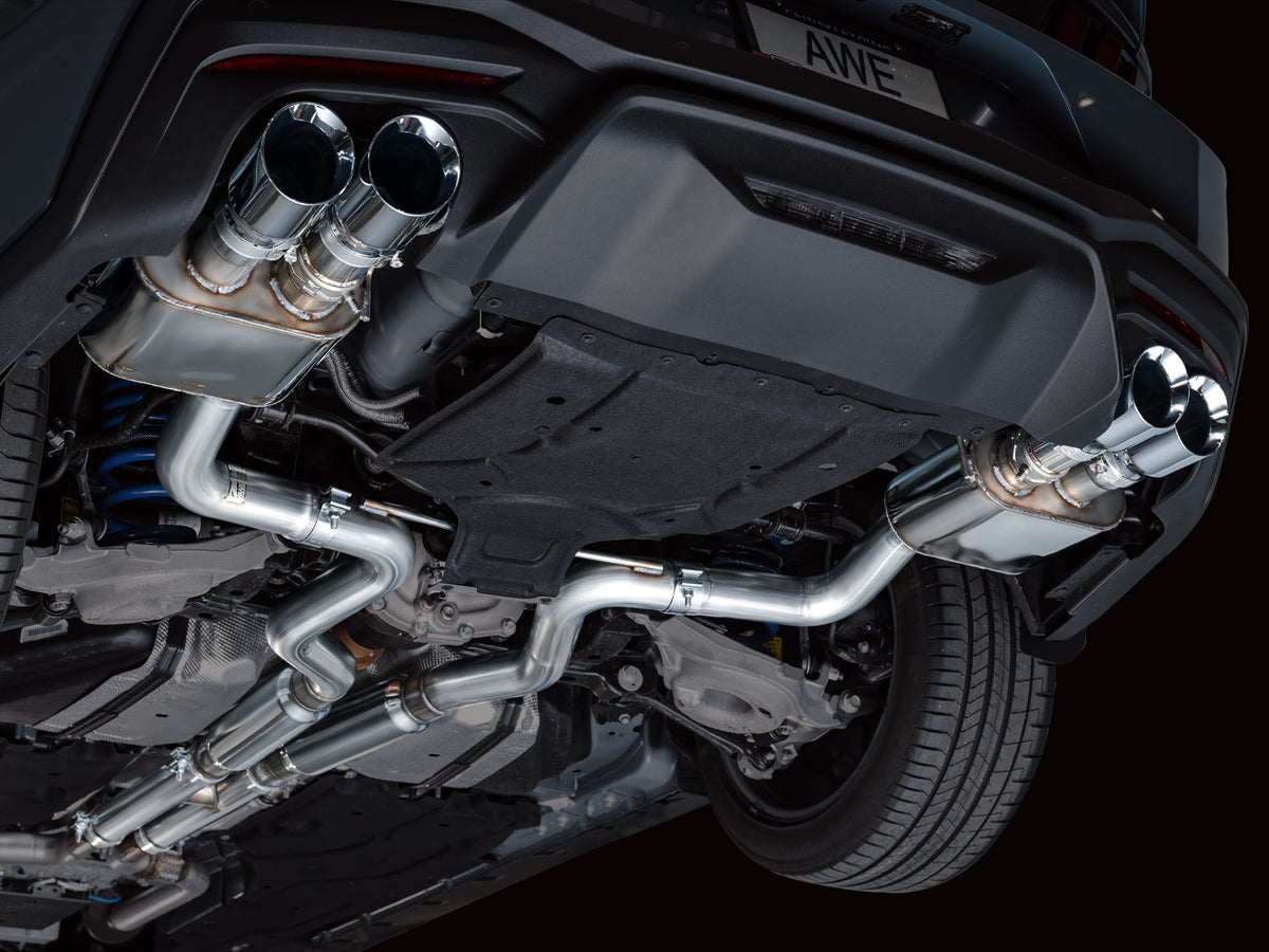 AWE Exhaust Suite | 2024-2026 Ford Mustang GT S650 Quad Tip 5.0L