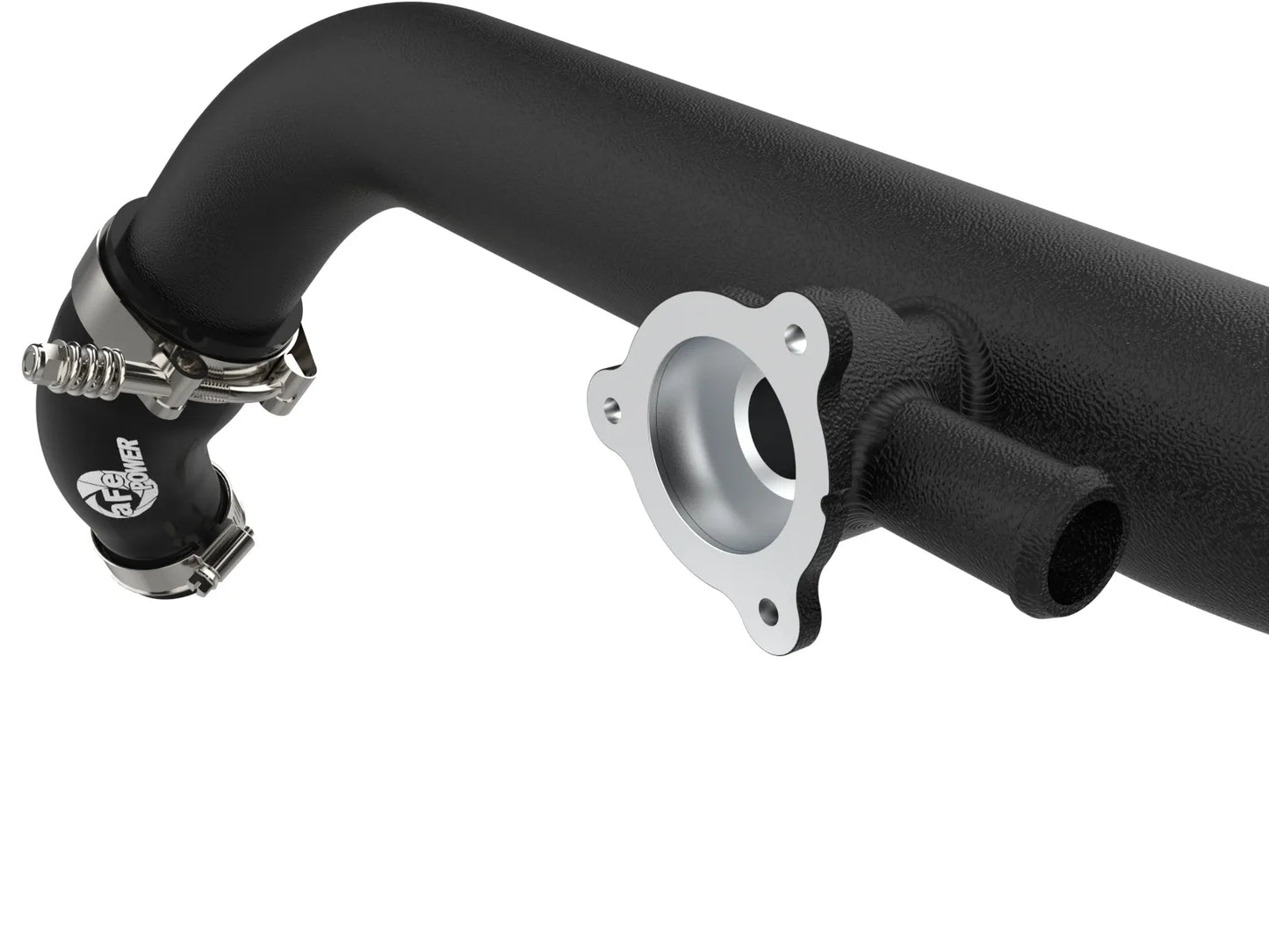 aFe 21-25 Ford Bronco V6-2.7Ltt BladeRunner Alum Hot & Cold Charge Pipe Kit - Black