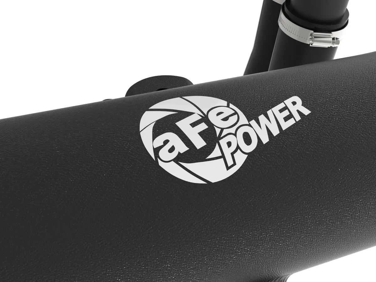 aFe 22-25 Ford Bronco Raptor/Ranger Raptor V6-3.0L BladeRunner Aluminum Hot and Cold Charge Pipe Kit - Black