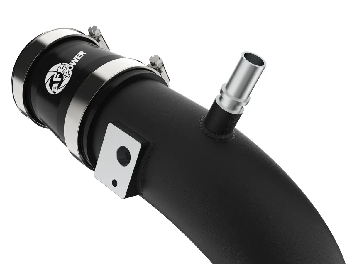 aFe 22-25 Ford Bronco Raptor/Ranger Raptor V6-3.0L BladeRunner Aluminum Hot and Cold Charge Pipe Kit - Black