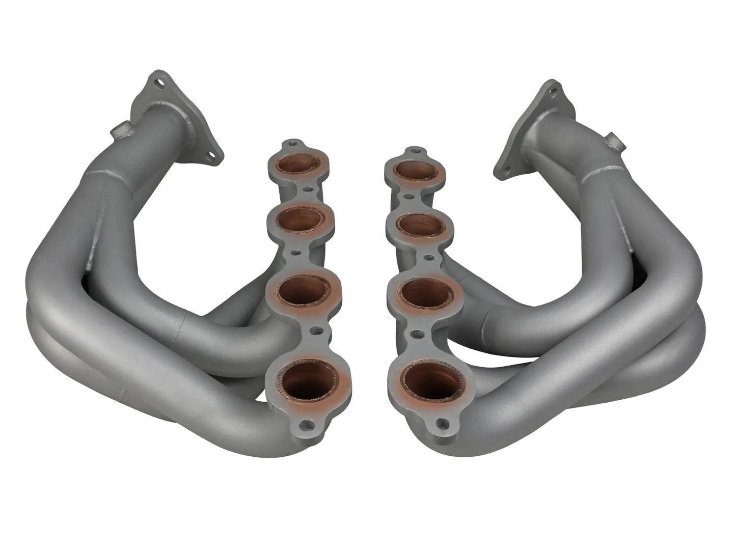 aFe Twisted 304SS Header 2020+ Chevy Corvette (C8) 6.2L V8 or E-Ray - Titanium Ceramic Coated