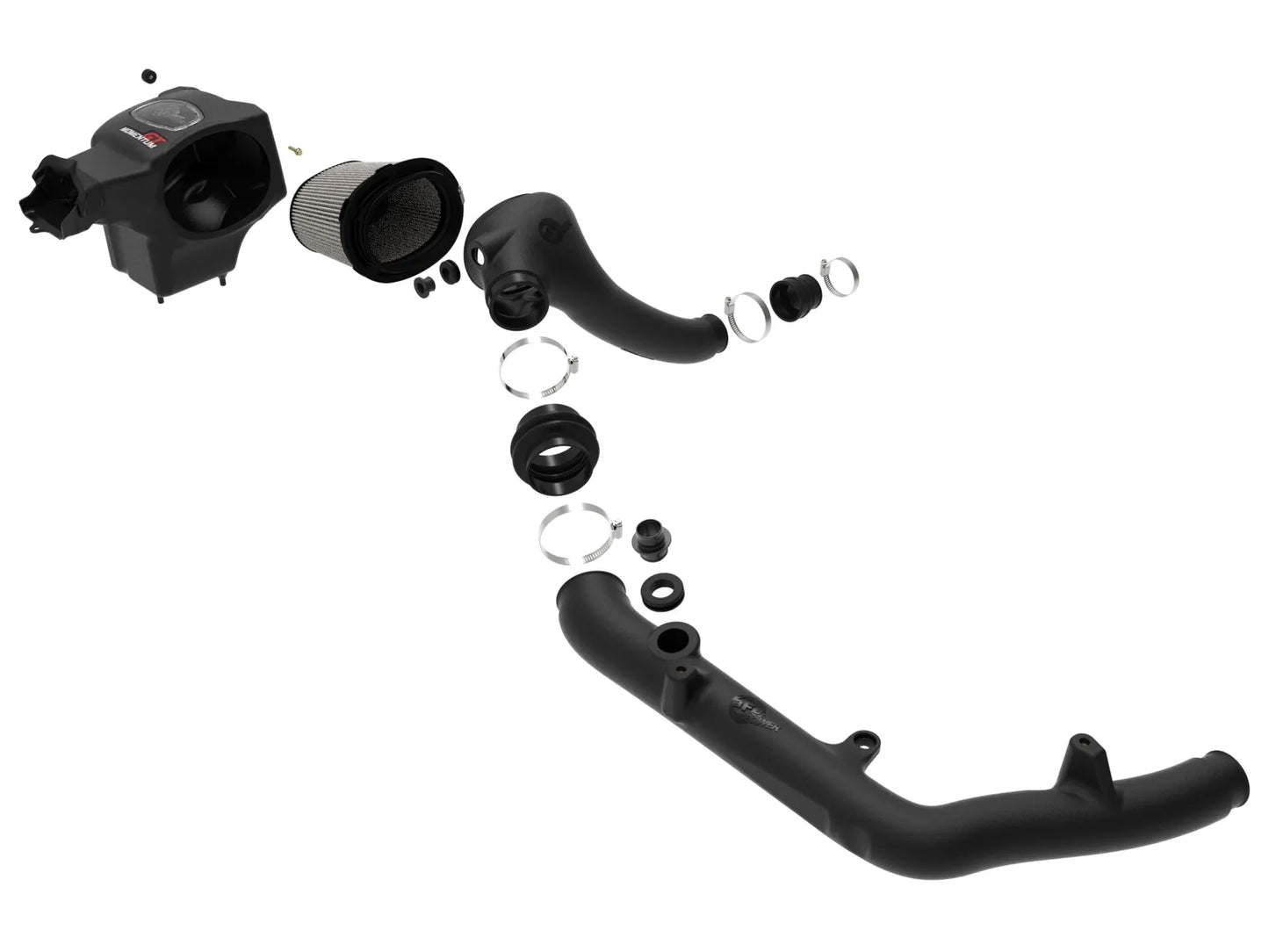 aFe Momentum GT Cold Air Intake System w/ Pro DRY S Filter Ford Bronco 2021-25 V6-2.7L (tt)