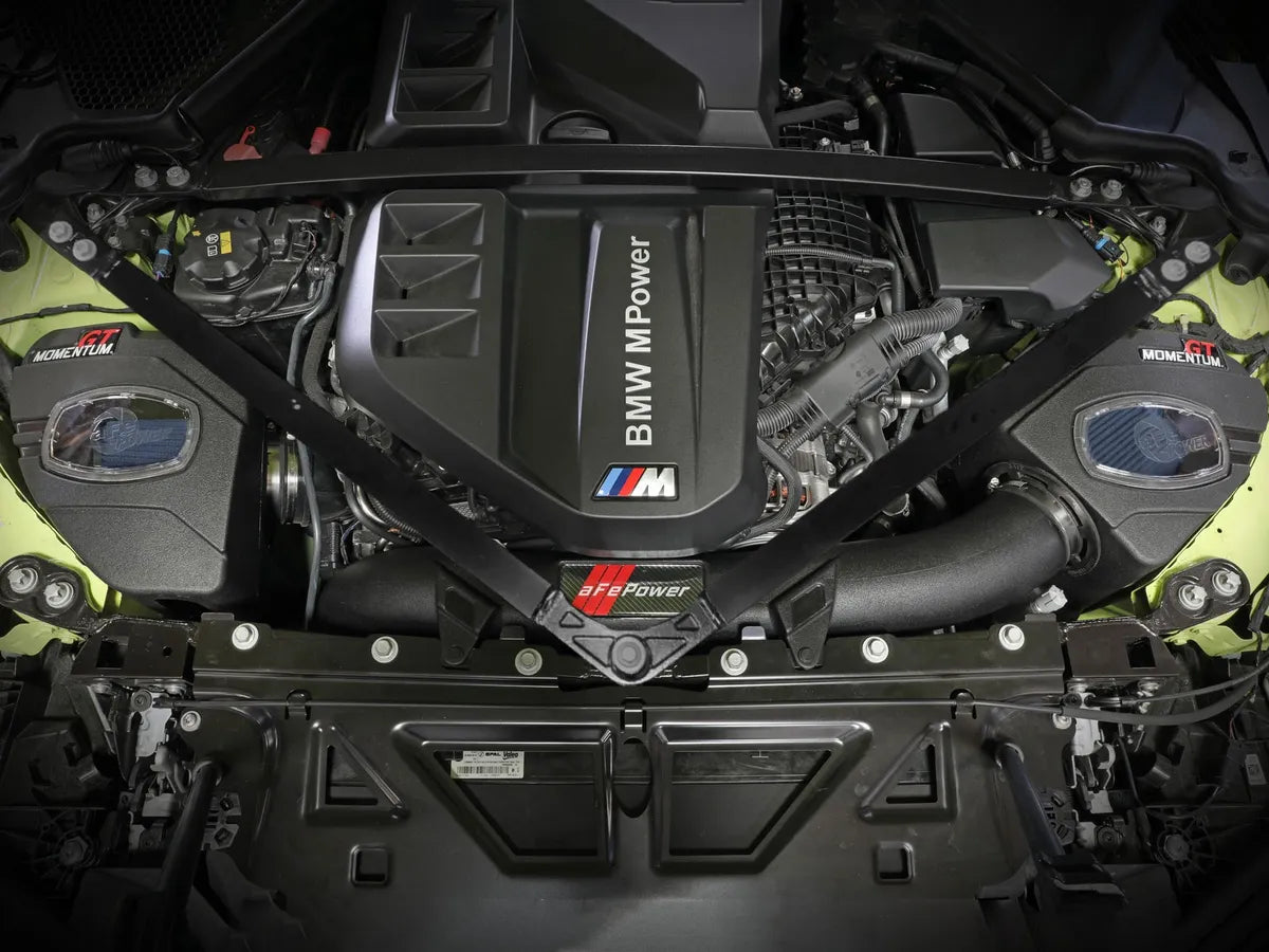 aFe 21+ BMW M3/M4 (G80/82/83/87)L6-3.0L (tt) S58 Momentum GT Cold Air Intake System w/ Pro 5R Filters