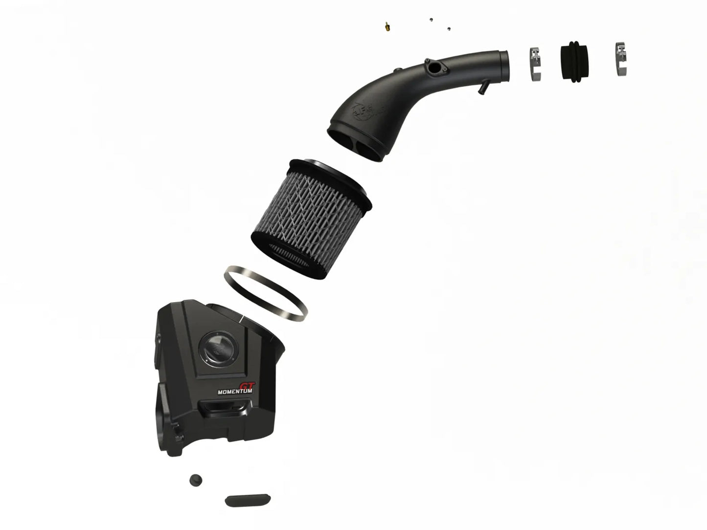 aFe Momentum GT PRO DRY S Stage-2 Intake System 09-25 Toyota 70 Series Land Cruiser 4.0L V6 1GRFE