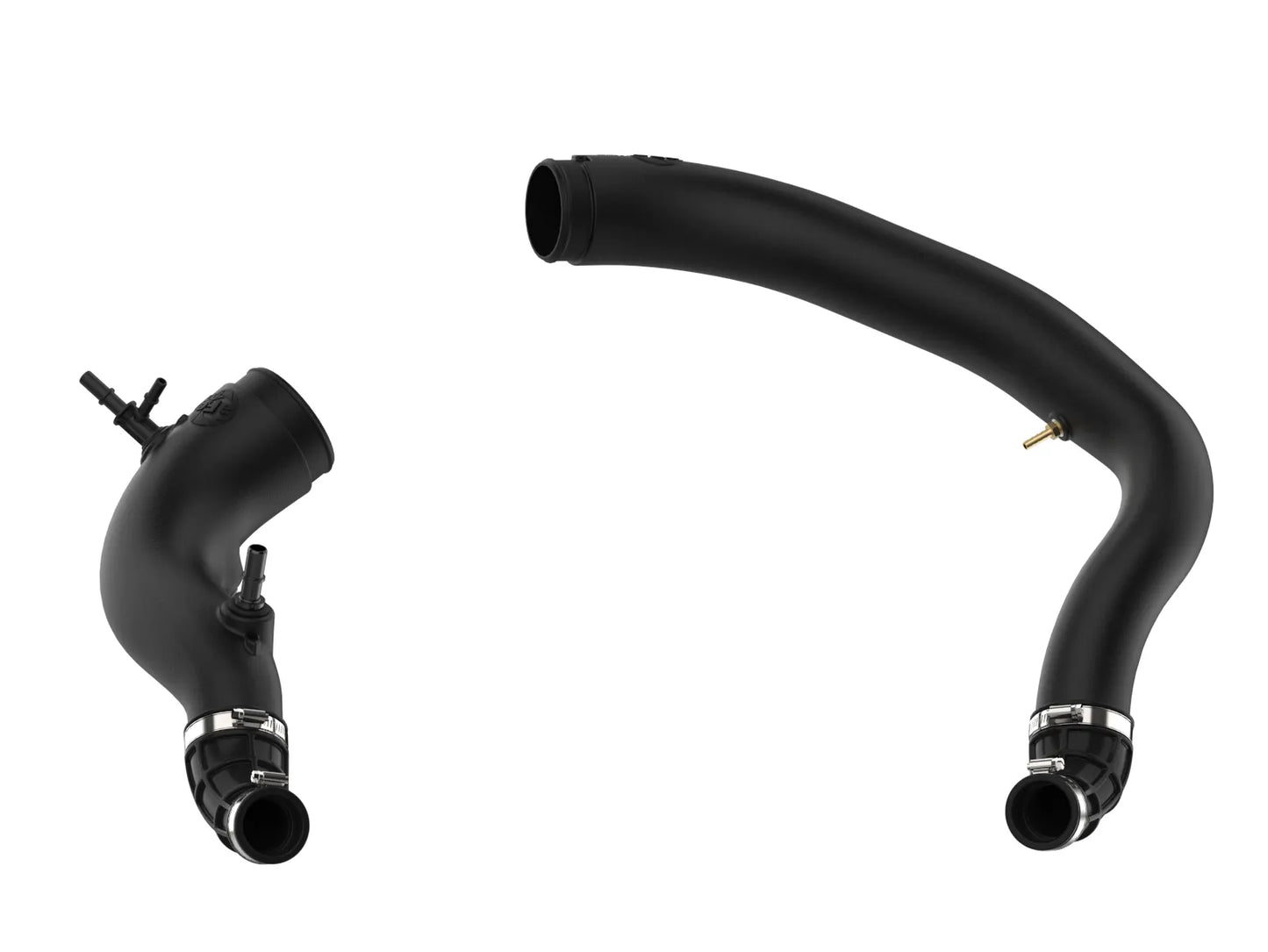 aFe 15-16 Gen 1 Ford F150 V6 3.5L Turbo Inlet Pipes - Black