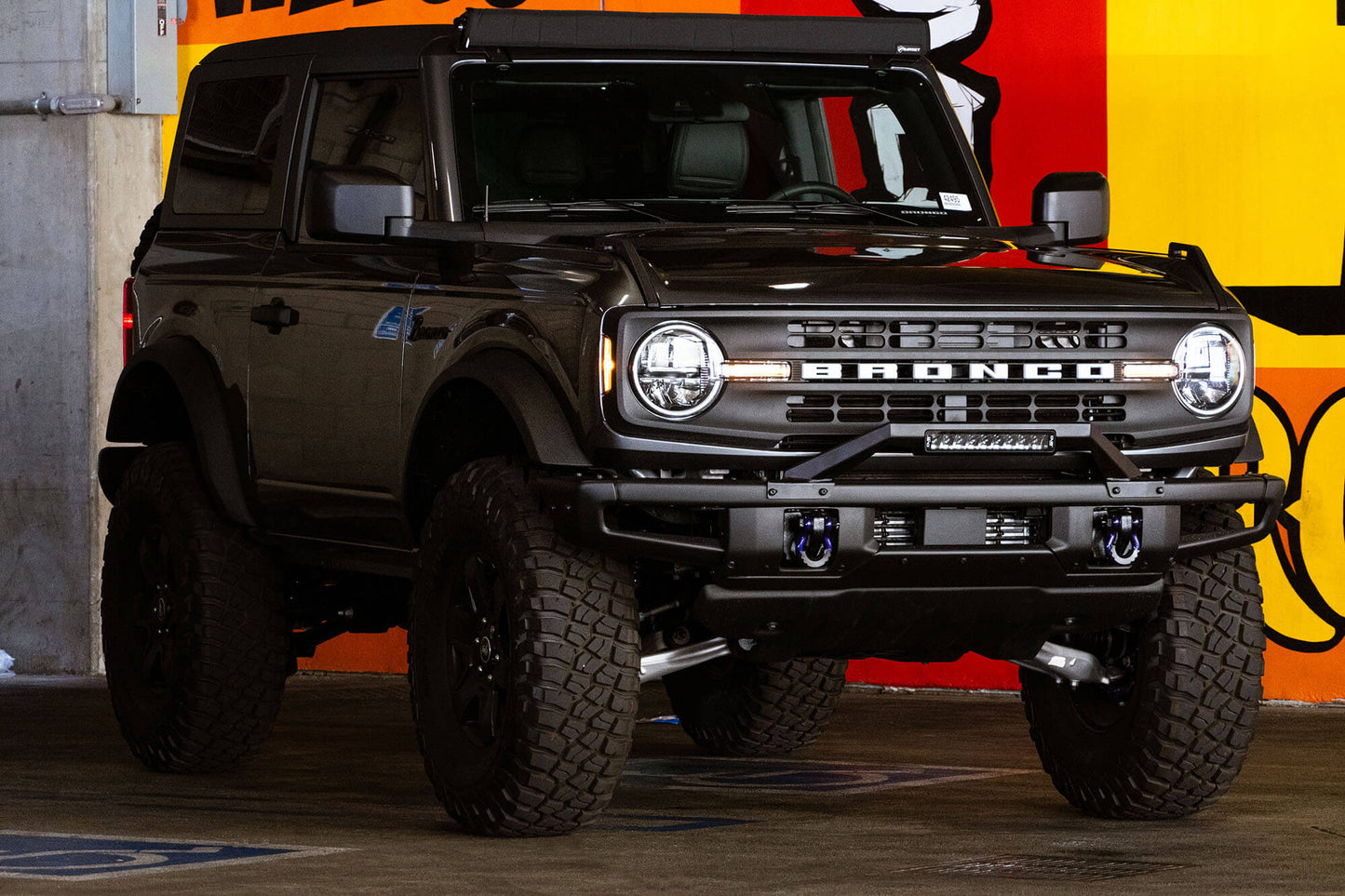 DV8 Ford Bronco/Bronco Raptor Factory Modular Front Bumper Bull Bar