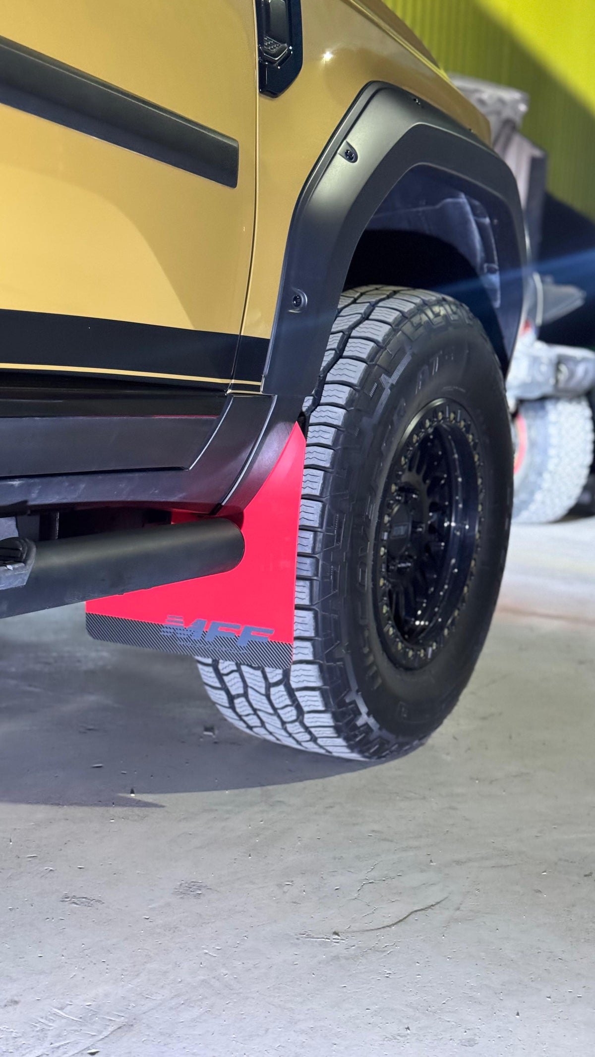 MFF Universal Mud Flaps 4x4 , Truck , SUV & Rally Homoligation Vehicles or Custom Projects Vehicles