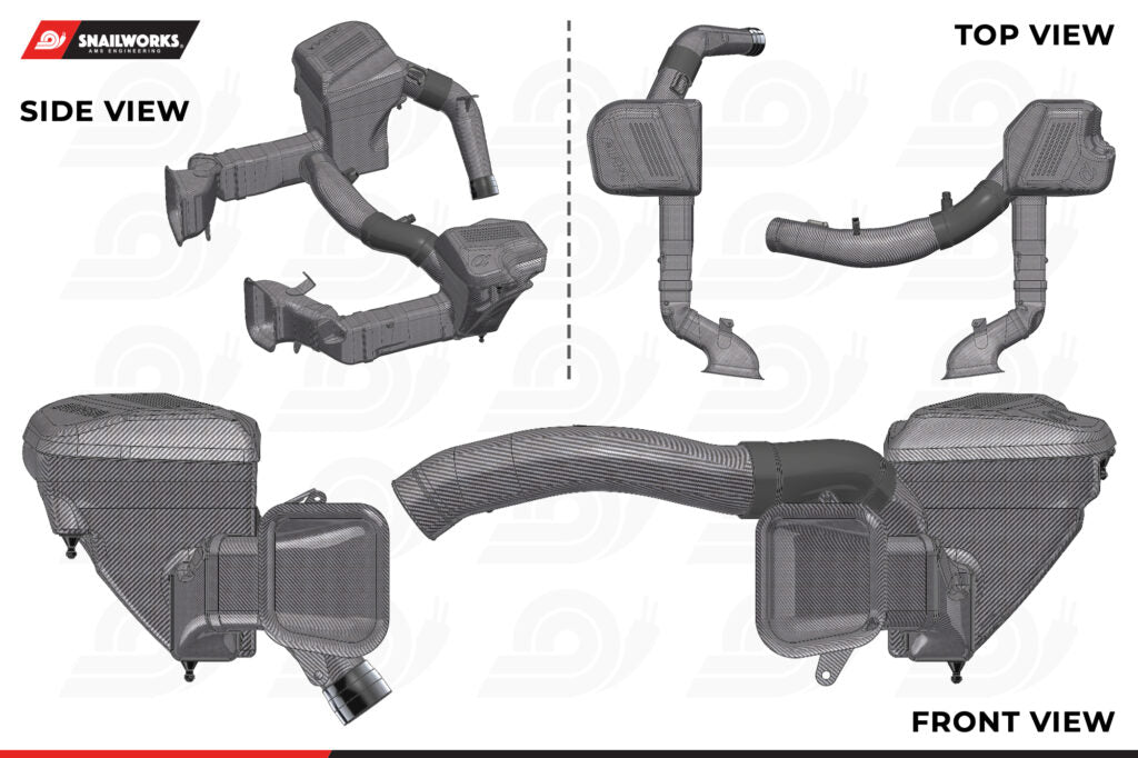 AMS Performance BMW M3/M4 S55 Carbon Intakes (F80/F82/F83)