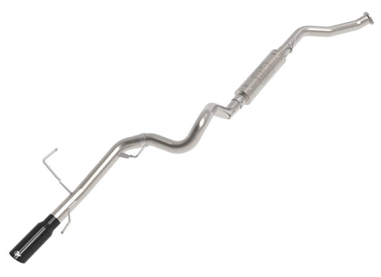 aFe POWER Vulcan Series 3 IN Stainless Steel Rear Exit Exhaust System with Polished Tip