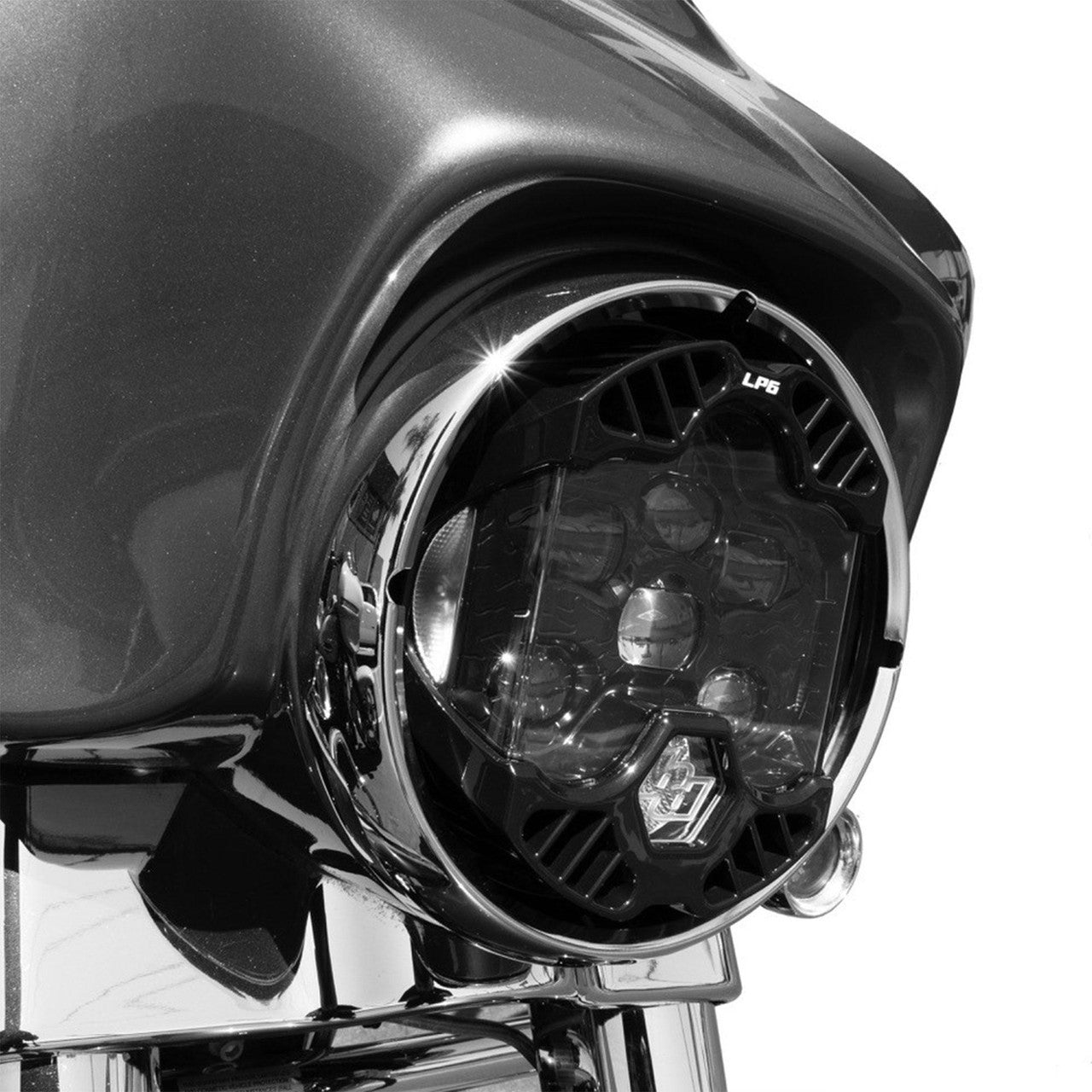 Baja Designs 14-23 Harley-Davidson Street Glide (Single Light) DOT LP6 LED DRL Headlight Kit