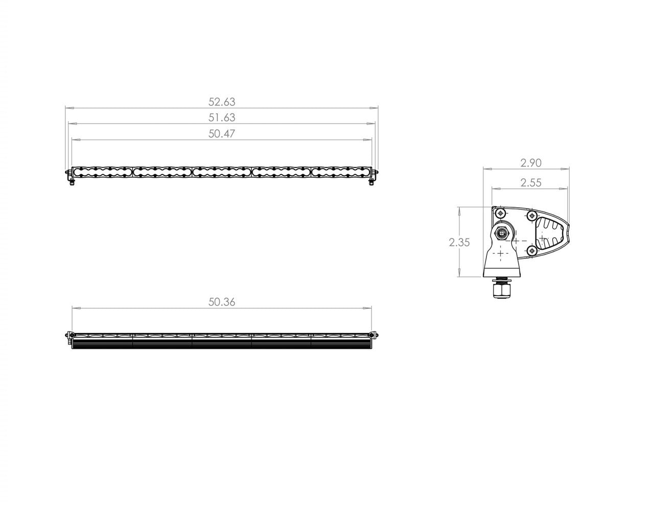 Baja Designs S8 Series Driving Combo Pattern LED Light bar - All Sizes 10-50"