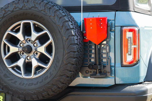 DV8 2021-2026 Ford Bronco Tailgate Reinforcement Molle Panel