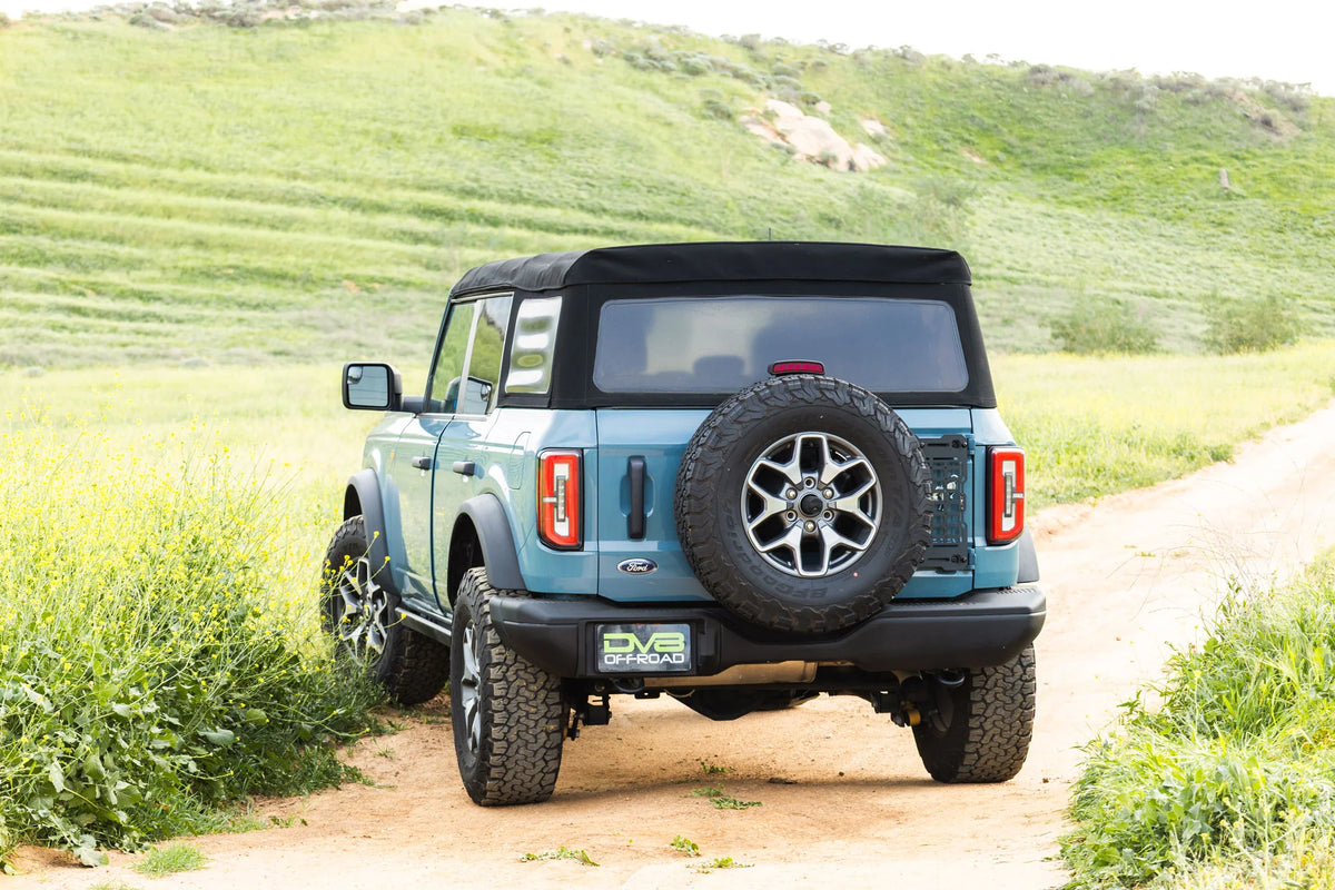 DV8 2021-2026 Ford Bronco Tailgate Reinforcement Molle Panel
